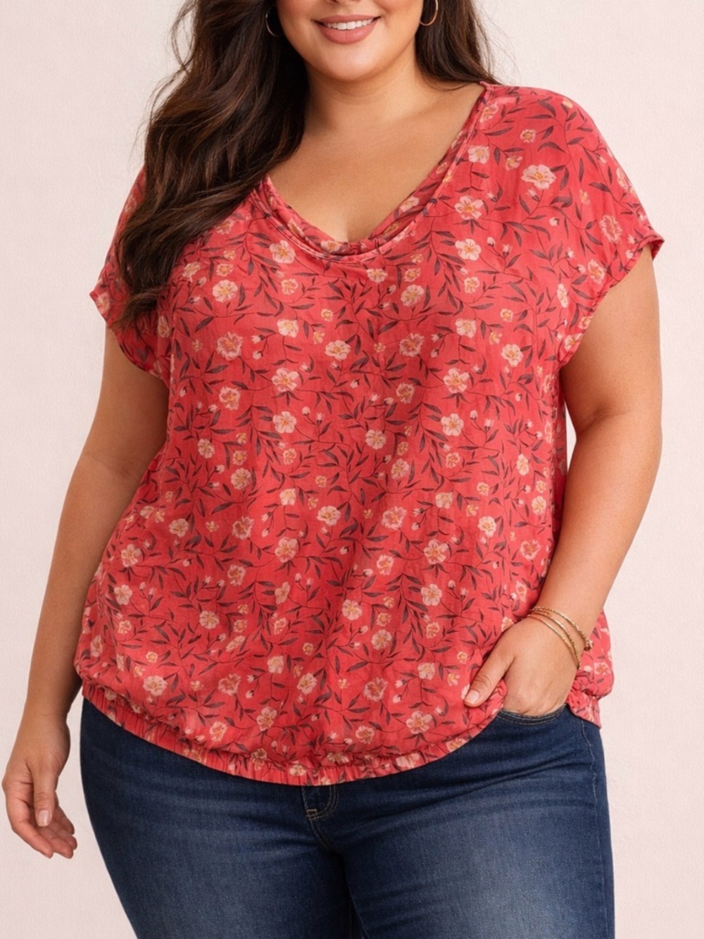 Torrid Bow Back Blouse
